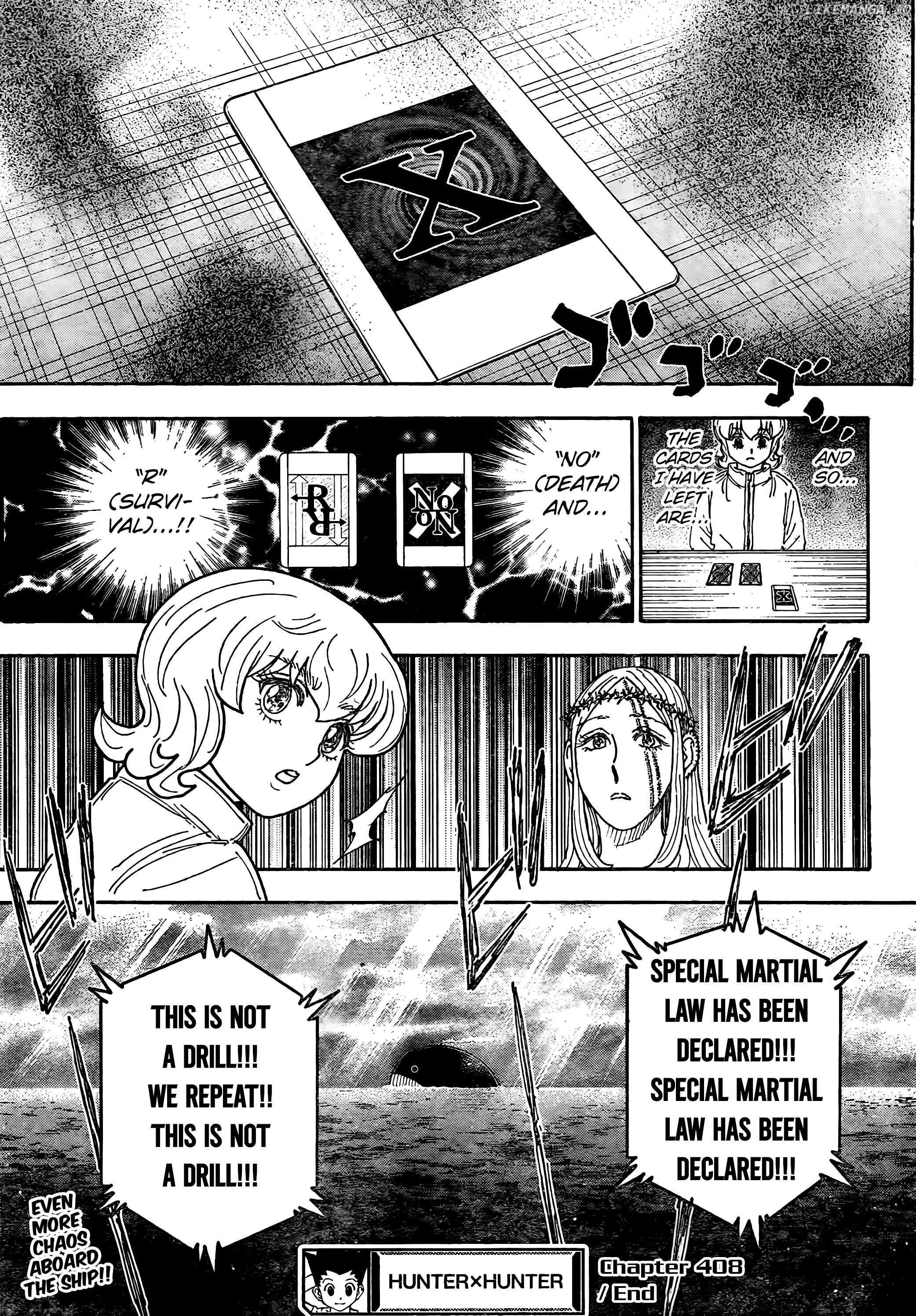 Hunter x Hunter, Chapter 408 image 19